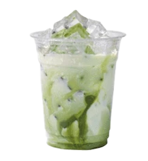 ຊາຂຽວເຢັນ Green Tea Latte Iced  녹차라떼